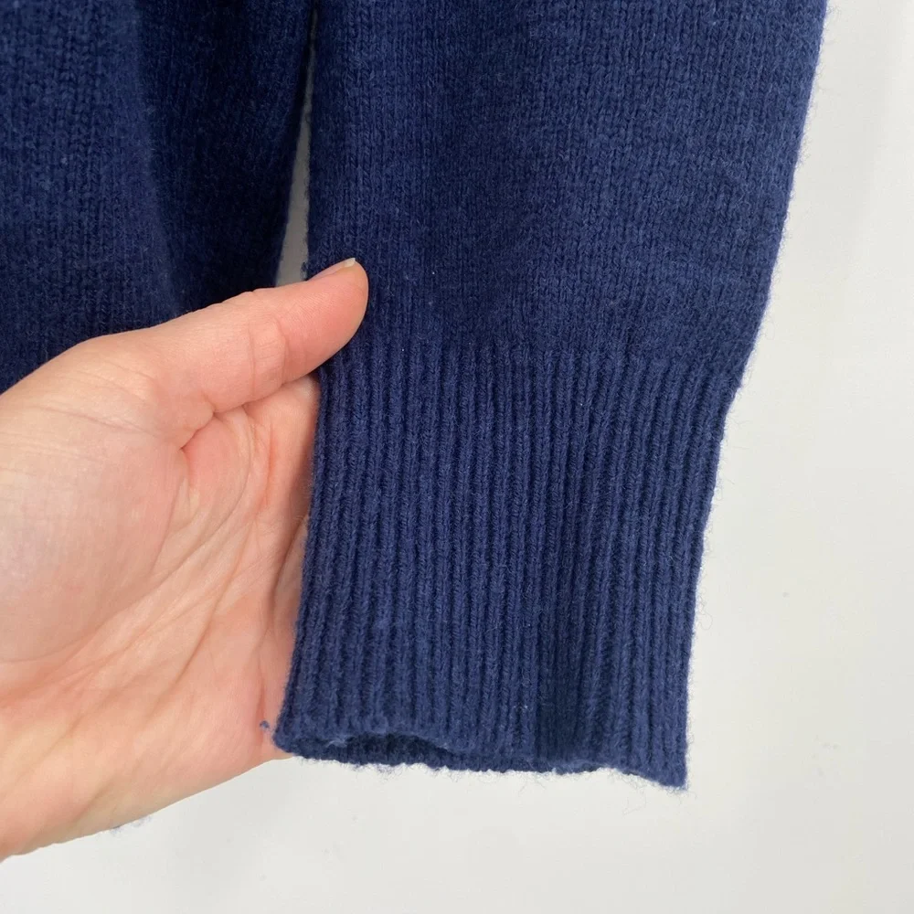 Madewell V-Neck‎ Relaxed Cardigan Indigo Small